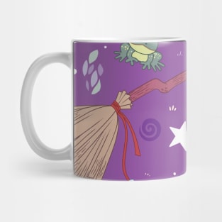 Cute Witch Tile Mug